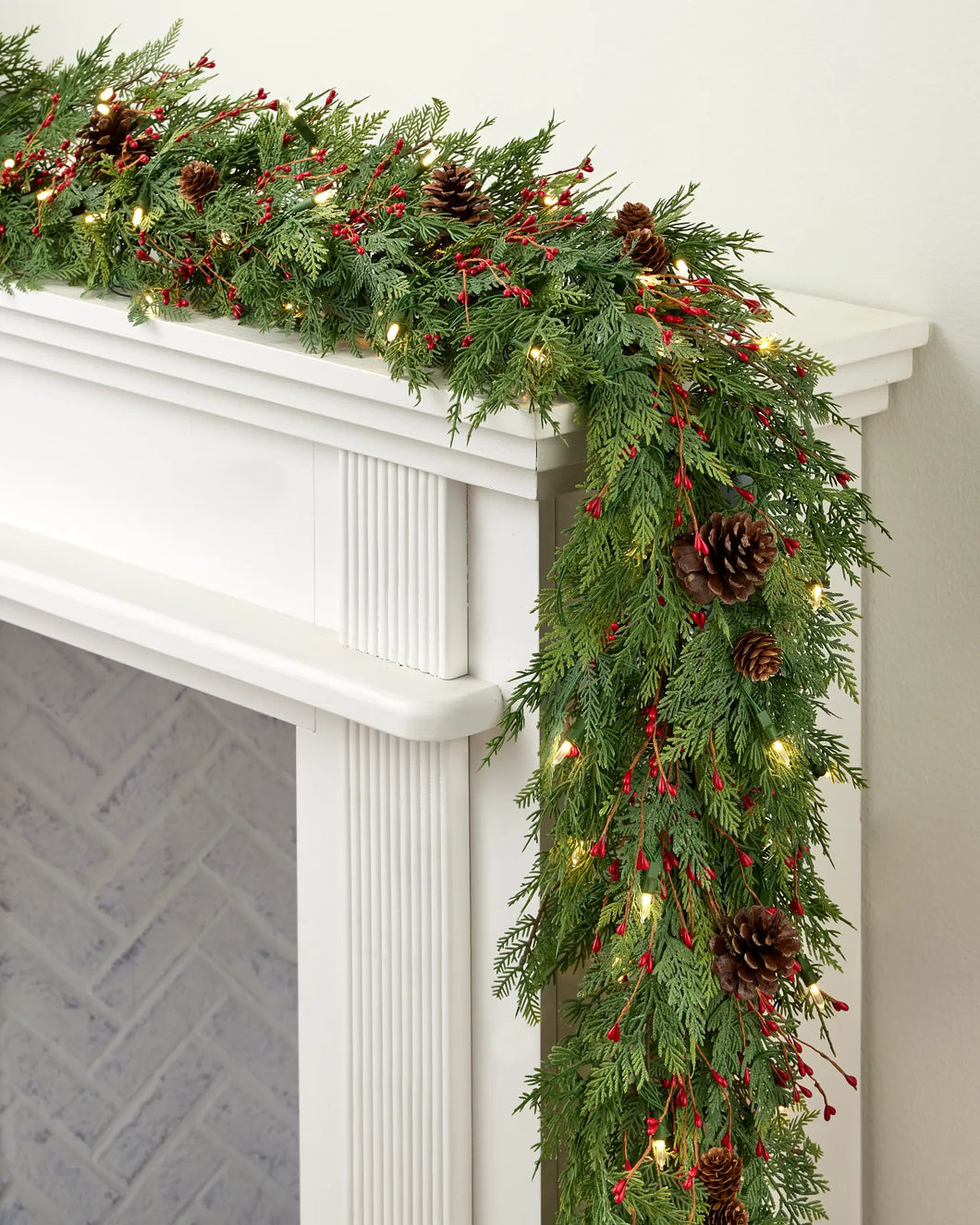 Pine and Berry Garland